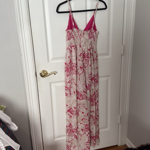 Floral Pink and White jumpsuit June and Hudson sz S - Picture 4 of 4